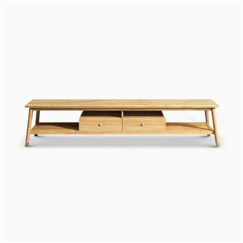 Hernest | Modern Solid Wood TV Stand, 71 inch TV Console, Entertainment ...