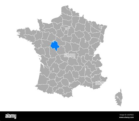 Indre Et Loire Map Fotograf As E Im Genes De Alta Resoluci N Alamy