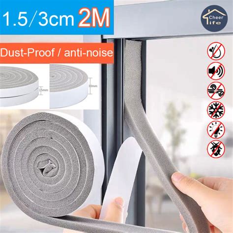 Cheer Life M Self Adhesive Sponge Foam Insulation Tape Door Window