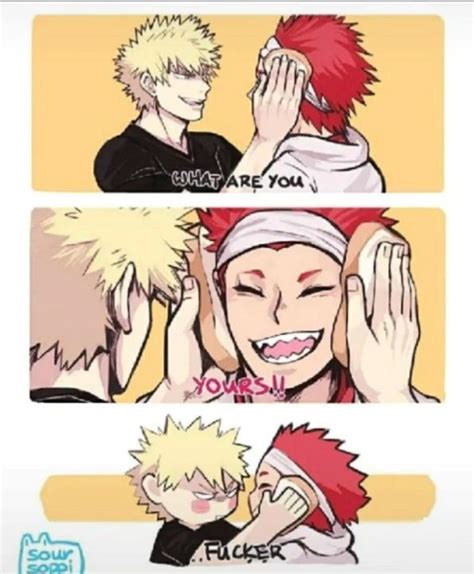 Kiribaku Comics~~ ️🧡💥🏳️‍🌈 13 Cute Anime Character Kirishima Anime