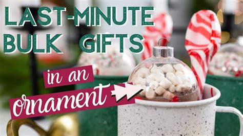 3 DIY Bulk Gift Ideas Made In Ornaments DIY Gifts YouTube