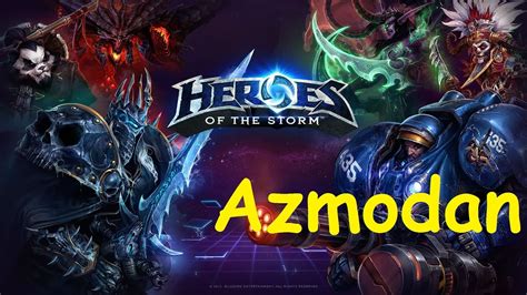 Azmodan Heroes Of The Storm Talenty Spelly Gameplay CZ SK YouTube