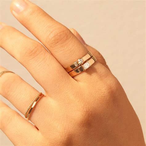 Diamond Tomboy Ring Catbird Jewelry