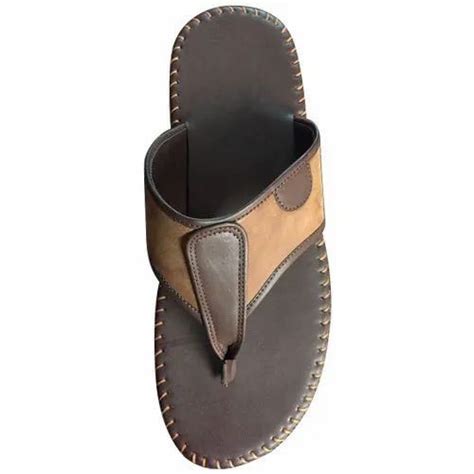 Brown Men Mens Handmade Slippers Size At Rs Pair In Kanpur