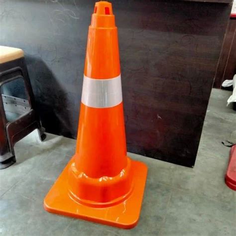 Red And White 4 Inch 1 2kg Road Safety Pvc Traffic Cone At Rs 220 In