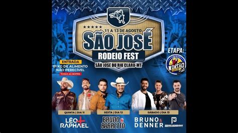 Transmiss O Ao Vivo Nort O Rodeio Bulls S O Jos Rodeio Fest Youtube