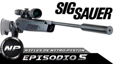 El Rifle De Aire Comprimido Nitro Piston Mas Potente Ep Sig