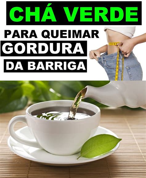 Receita de Chá Verde Para Queimar Gordura da Barriga