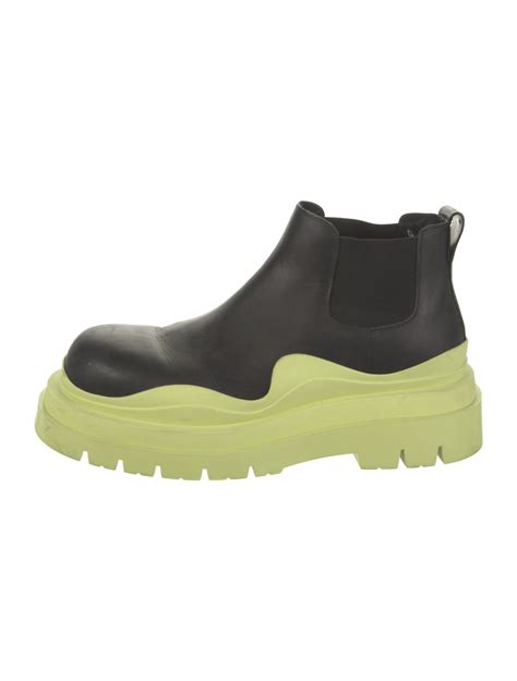 Bottega Veneta Rubber Rain Boots Black Boots Shoes The