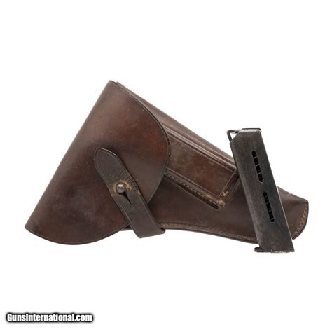 Leather Holster Magazine For The Mab Model D Pistol Mm