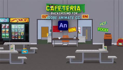 South Park Backgrounds: Cafeteria by cartman1235 on DeviantArt