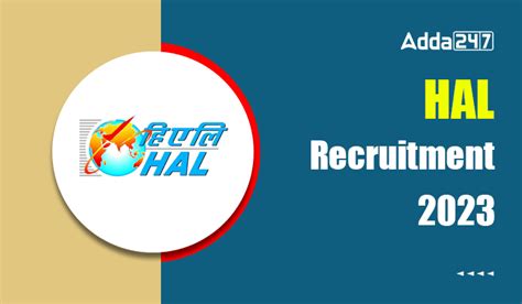 HAL Recruitment 2023 Out Apply Online Starts For Various Vacancies