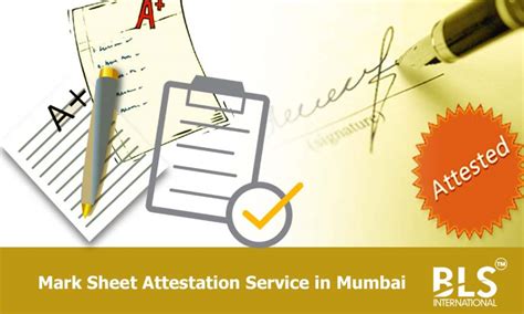 Attestation Of Mark Sheet Certificates In Mumbai Bls International