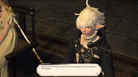 Final Fantasy Xiv A Realm Reborn Alphinaud And Aymeric Discussion