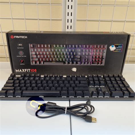 Jual Fantech Maxfit Rgb Mechanical Keyboard Gaming Blue Switch