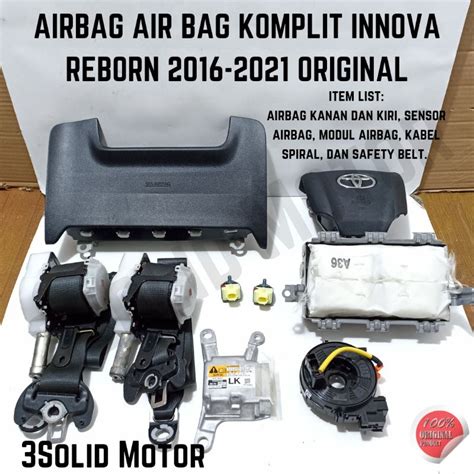 Jual Airbag Air Bag Komplit Innova Reborn Original Shopee