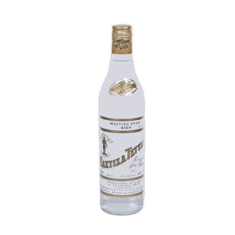 Tetteris Traditional Mastic Ouzo From Chios Ml