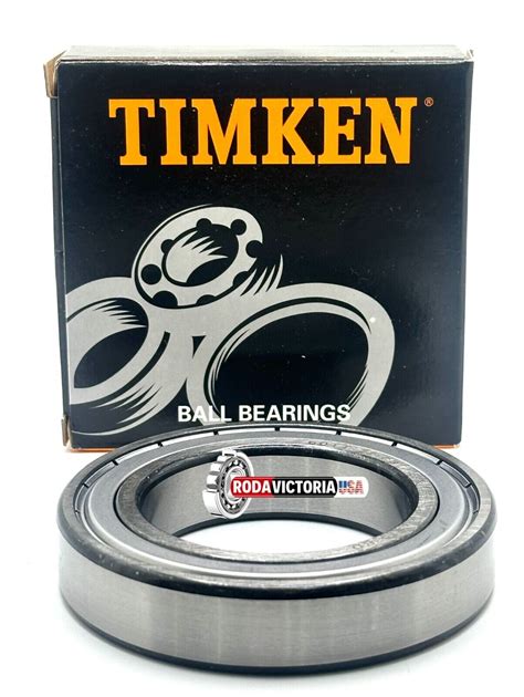 TIMKEN 6011 ZZ DEEP GROOVE BALL BEARING METAL SHIELDED 55x90x18mm