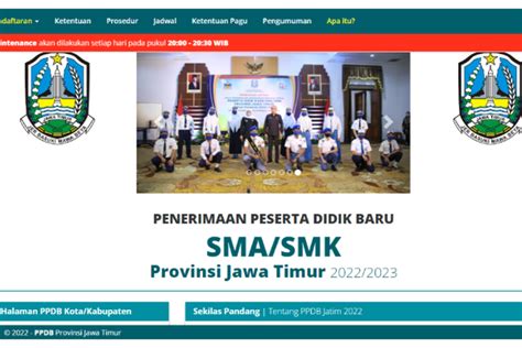 Ppdb Jawa Timur Jenjang Sma Dan Smk Berikut Jadwal Tahap