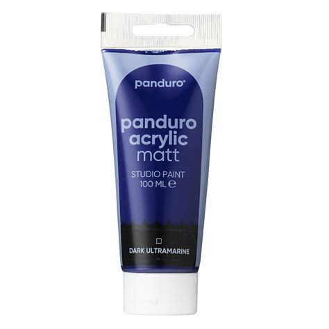 Panduro Acrylic Akrylmaling Matt Ml Dark Ultramarine