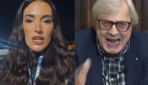 Sgarbi Su Greta Beccaglia Le Donne Mi Toccano Il Gluteo I Gay I