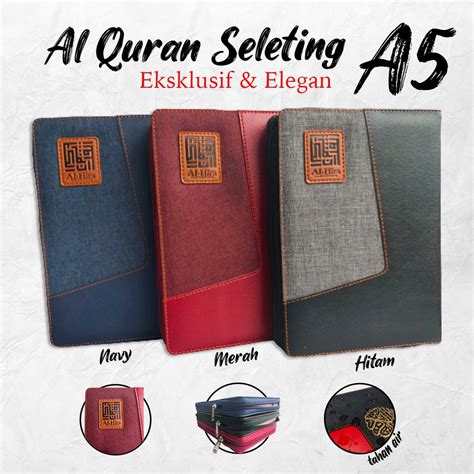 Jual Mushaf Alquran Resleting A5 15x21 Terjemahan Perkata Indonesia