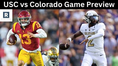 Usc Vs Colorado Game Preview College Football Game Predictions Youtube