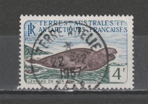 TIMBRE DES TAAF oblitéré N Y T 13B avec beau cachet rond EUR 1 93