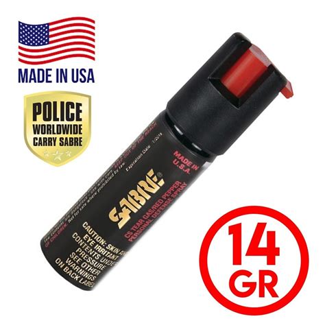 Gas Pimienta Sabre Red Gr Paralizante Usa Defensa Swat Corporation Sa