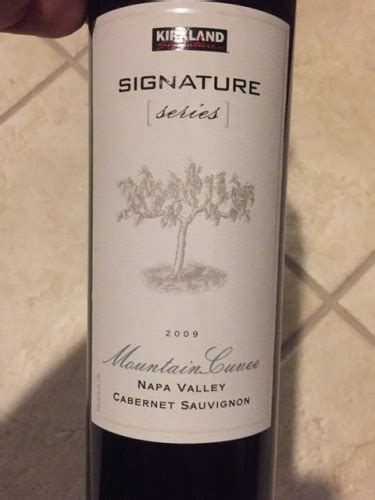 Kirkland Signature Signature Series Mountain Cuv E Cabernet Sauvignon