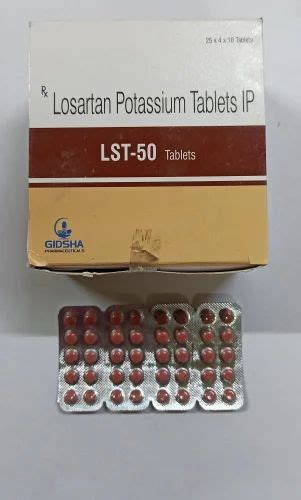 Losartan Potassium Tablets 50 Mg At Rs 100stripe Losartan Potassium Tablet In Nagpur Id