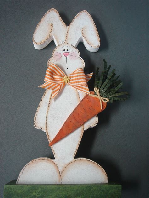 Wood Bunny Spring Wood Crafts Easter Wood Crafts Easter Art Easter