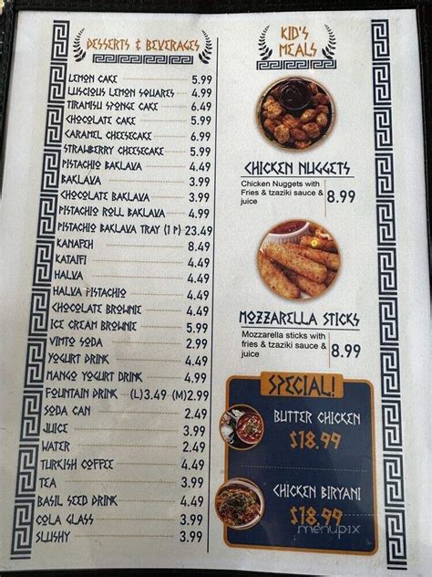 Menu Of Gyro Star In Bremerton Wa 98312