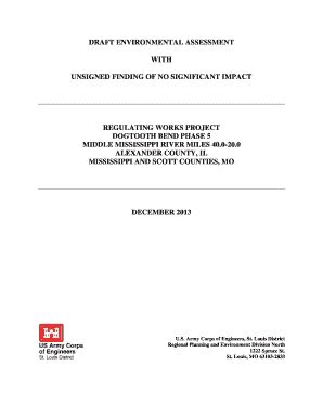 Fillable Online Mvs Usace Army Lock And Dam 25 Overflow Dike Scour IRRM