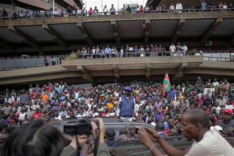 Kenya Presidential Vote Loser Files Supreme Court Challenge