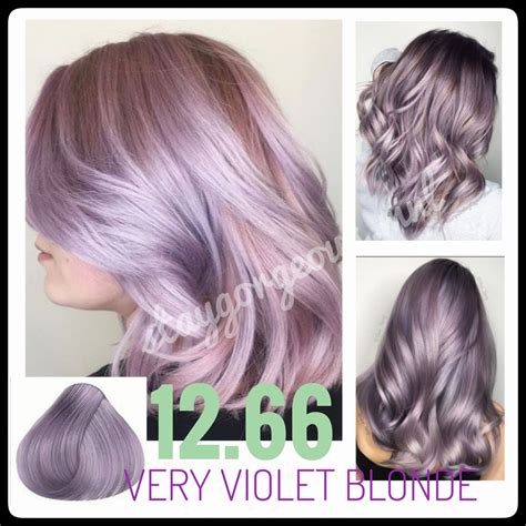 BREMOD 12 66 VERY VIOLET BLONDE SET HAIR COLOR WITH OXIDIZING