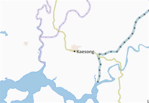 Carte Michelin Kaesong Plan Kaesong Viamichelin