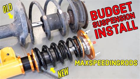 Maxpeeding Rods Adjustable Coilover Install And Road Test Budget