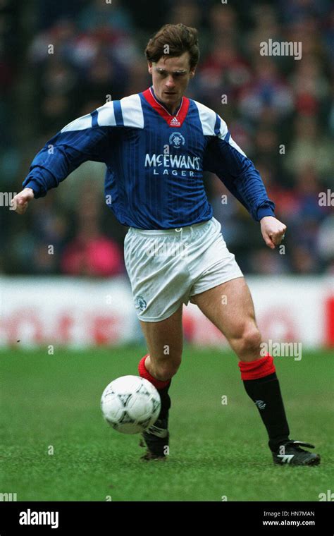 David Robertson Glasgow Rangers Fc 16 March 1994 Stock Photo Alamy