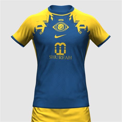 Al Nassr 23 24 Home Experimental Shirt Pes Master Kit Creator Showcase