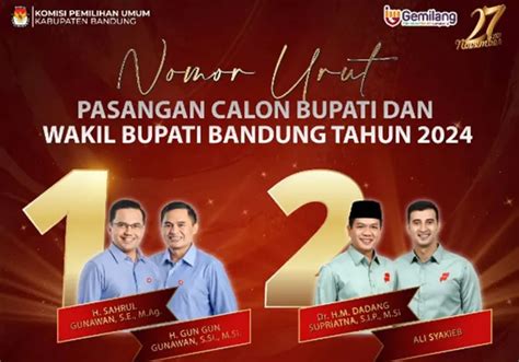 Inilah Tema Debat Pilkada 2024 Kabupaten Bandung Hari Ini Lengkap