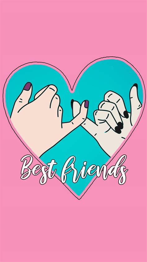 BFF Hearts Wallpapers - Wallpaper Cave