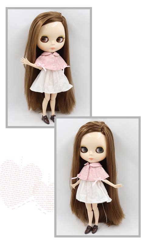 Neo Mu Eca Blythe Con Cabello Casta O Piel Blanca Cara Linda Y