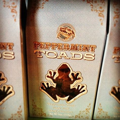 Peppermint chocolate toads - from Harry Potter ;) | Chocolate ...