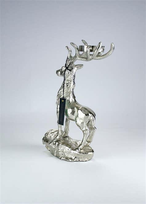 Culinary Concepts Stag Candle Holder The Curiosity Shop