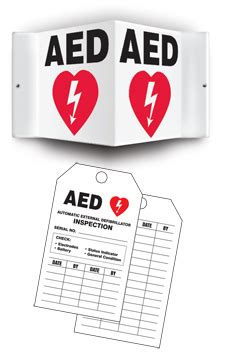 ACCUFORM SIGNS NOW OFFERSFULL LINE OF AED IDENTIFICATION PRODUCTS OHS