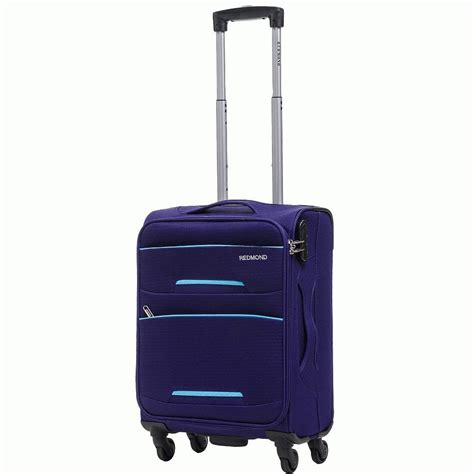 Облегченная ручная кладь черная на колесах Redmond с бесплатной ...