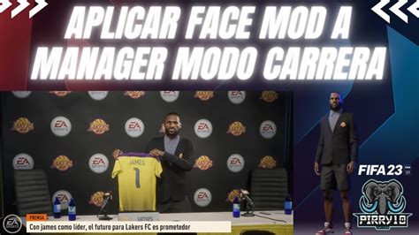 Como Aplicar Face Mod A Dt Modo Carrera Fifa 23 Tutorial Youtube