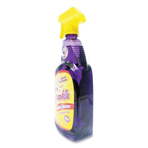 Sparkle 338 Fl Oz Pump Spray Glass Cleaner 12 Pack Fun20345ct At