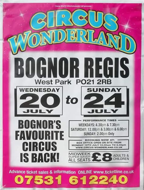 Circus Wonderland | Bognor Today